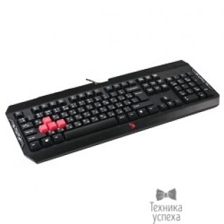 A-4Tech Keyboard A4Tech Bloody Q100 черный USB Gamer (Q100)