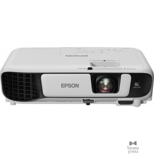 Epson Epson EB-S41 V11H842040 3xLCD, 3300 люмен, 15000:1, 800x600,D-Sub, HDMI, RCA, S-Video, USB 6870435