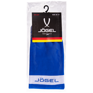 Гетры футбольные Jögel Ja-003, синий/белый размер 28-31