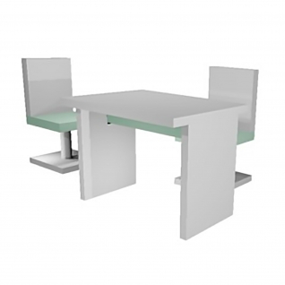Мебель для кукол "Столовая" - Обеденный стол со стульями
