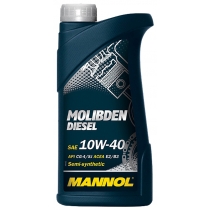 Моторное масло MANNOL Molibden Diesel 10W40 1л арт. 4036021101507