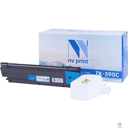 NV Print NVPrint TK-590C Тонер-картридж для Kyocera FS-C2026MFP/C2126/C2526MFP/C2626/C5250DN/P6026cdn/M6526cdn (7000k), cyan 38893649