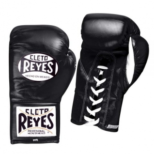 Cleto Reyes Перчатки боксерские Cleto Reyes CВ410 10 унций (черные)