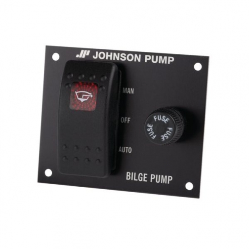 Johnson Pump Панель управления для трюмных помп Johnson Pump Bilge Pumps 34-1225 24 В 76 x 55 мм 1215541