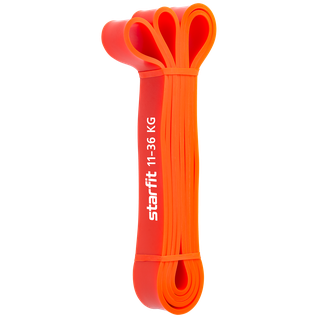 Эспандер многофункциональный Starfit Es-802 ленточный, 11-36 кг, 208х2,9 см, оранжевый