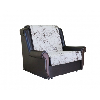 Кресло-кровать Шарм-Дизайн Аккорд М замша белый