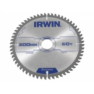 Диск пильный Irwin Aluminium 200x2,5x60x30 мм. МULTI по алюминию, ламинату, пластику, ДСП