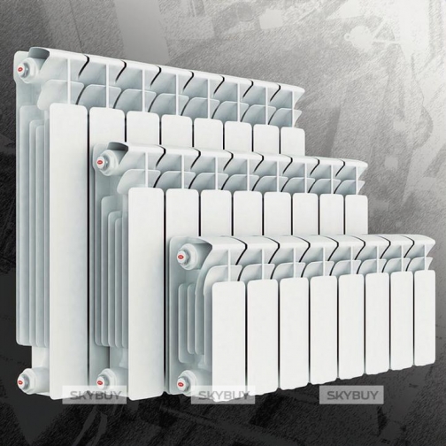 Радиатор биметаллический Rifar Base Ventil 500 10 секций левое подключение 37958525 3