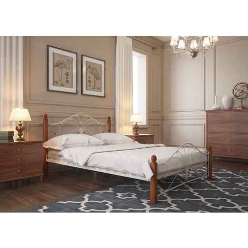 Двуспальная кровать ПМ: Форвард-мебель Кровать Сандра 42745514 9