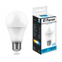 Светодиодная лампа Feron LB-94 (15W) 230V E27 6400K A60