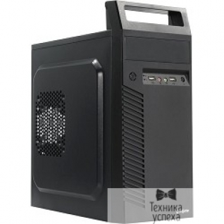 EXEGATE Exegate EX261429RUS Корпус Minitower Exegate QA-406 <Black, черное шасси, без БП, ATX, 2*USB, Audio>