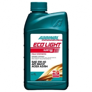 Моторное масло Addinol ECO Light 5W40 1л