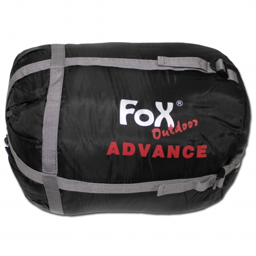Fox Outdoor Спальник Mumienschlafsack Fox Outdoor Advance, чёрный 5675905 1