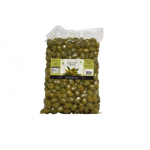 OPHELLIA Зеленые оливки давленные OPHELLIA 1000 гр. 38553192 1