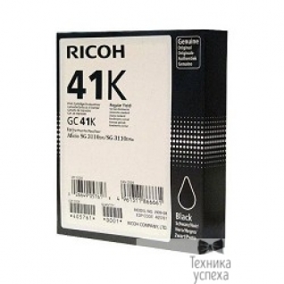 Ricoh Ricoh Картридж GC41K черный Aficio 3110DN/DNw/SFNw/3100SNw/7100DN (2500стр)