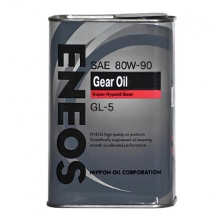 Трансмиссионное масло ENEOS Gear 80W90 GL-5 0.94л арт. OIL1372