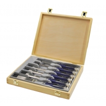 Стамески Irwin набор 6 шт M750 6,10,15,20,25,35 мм в деревянной коробке
