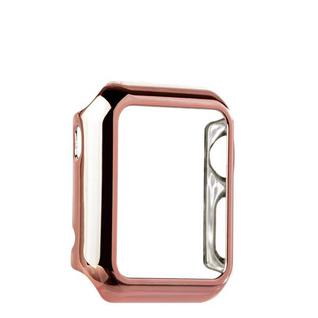 Чехол пластиковый COTEetCI Soft case для Apple Watch Series 1 (CS7015-MRG) 38мм Розовое золото