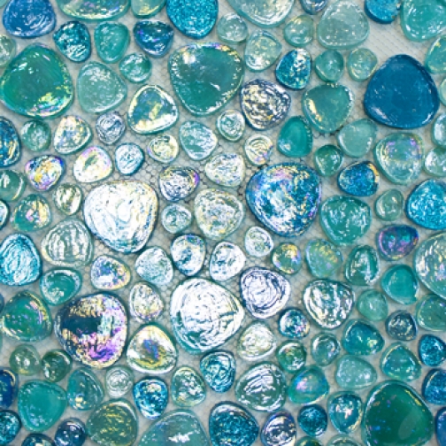 Мозаика Elada Mosaic M8L3342 голубой микс 5682186