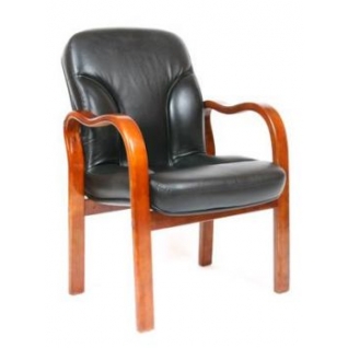 Кресло CHAIRMAN CH-658 цвет черная кожа