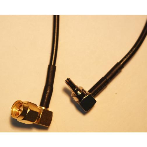Пигтейл sma-male (угол) - crc9 (угол) 15-20 см кабельный переходник Kabelprof 42247797