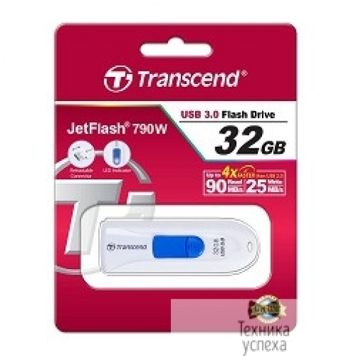 Transcend Transcend USB Drive 32Gb JetFlash 790 TS32GJF790W USB 3.0 5867442