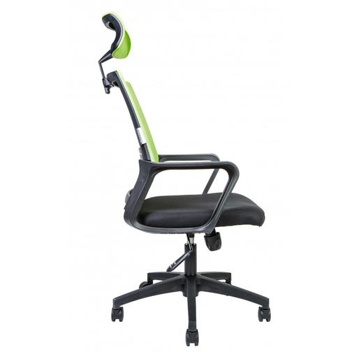 Кресло офисное Бит/черный пластик/зеленая сетка/черная ткань NORDEN Chairs 42859267 2