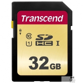 Transcend SecureDigital 32Gb Transcend TS32GSDC500S SDHC Class 10, UHS-I U1, MLC
