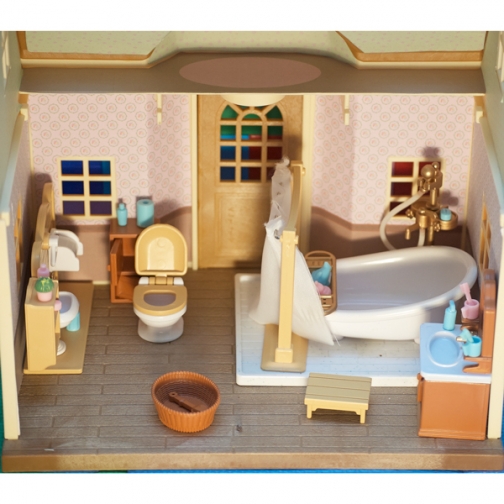 Набор кукольной мебели для ванной Happy Family с аксессуарами Junfa Toys 37712381 1