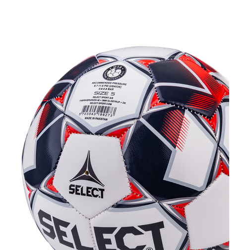Мяч футбольный Select Brillant Replica 811608, №4, белый/красный/серый 1/25 (4) 42247001 2