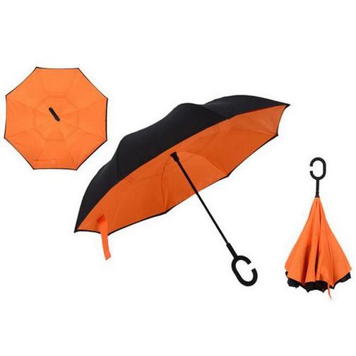 Зонт наоборот Up Brella оранжевый 42314743