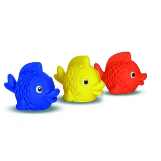 Набор из 3 игрушек для ванны "Рыбки", 7 см Весна