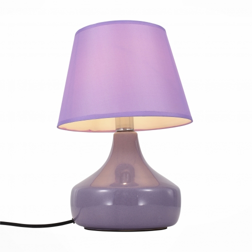 Настольная лампа St Luce Пурпурный/Пурпурный E14 1*40W SL969.904.01 37397662