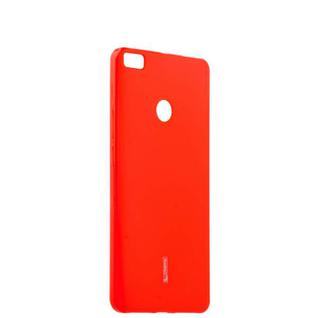 Чехол-накладка силиконовый Cherry матовый 0.4mm & пленка для Xiaomi Mi Max/ Mi Max 2 (6.44") Красный