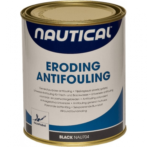Покрытие необрастающее Nautical Eroding Antifouling чёрное 0,75 л (NAU704/750 ML) 5990019