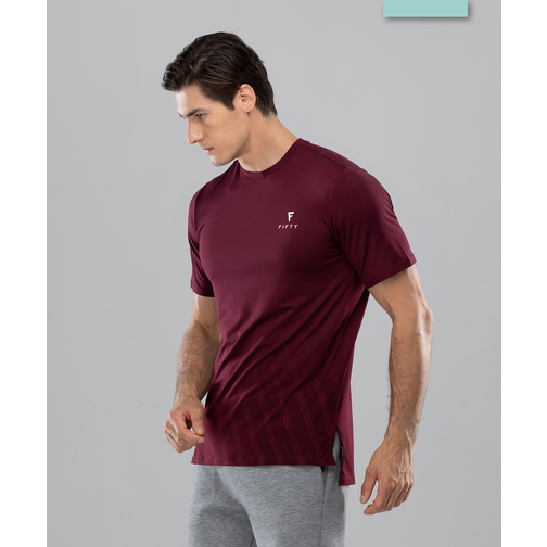 Мужская спортивная футболка Fifty Balance Fa-mt-0105, бордовый размер S 42365278 4