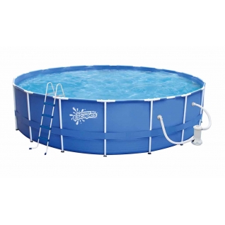 PolyGroup Каркасный бассейн Summer Escapes (488x132 см) + насос-фильтр, аксессуары