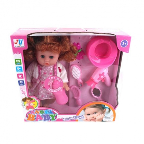 Кукла с игровым набором Angel Baby, 35 см, (звук) Shantou 37718399