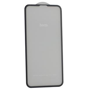 Стекло защитное Hoco Nano 3D A12 узкие силиконовые рамки для iPhone XR (6.1") Black