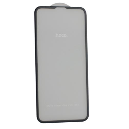 Стекло защитное Hoco Nano 3D A12 узкие силиконовые рамки для iPhone XR (6.1