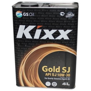 Моторное масло KIXX Gold SJ 10W30 4л