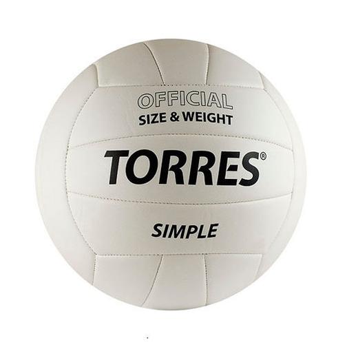 Мяч в/б Torres Simple V30105, р.5, синт.кожа 42220216