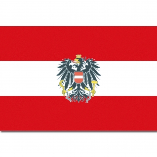 Made in Germany Флаг Австрии с гербом