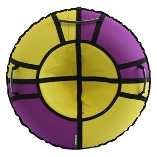 Тюбинг Hubster хайп фиолетовый-желтый (120см)