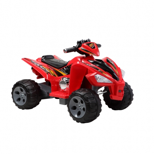 Электрический квадроцикл AMS (аккум.), красный Пламенный мотор 37743504