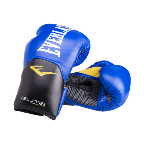 Перчатки боксерские Everlast Elite Prostyle P00001242, 12oz, к/з, синий 42219691 1