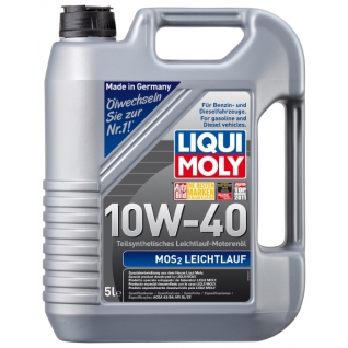 Моторное масло LIQUI MOLY MoS2 Leichtlauf 10W-40 5 литров