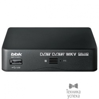 Bbk BBK SMP131HDT2, черный (DVB-T/T2)