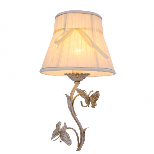 Настольная лампа St Luce Белый с золотом/Белый E14 1*40W 37397100 1