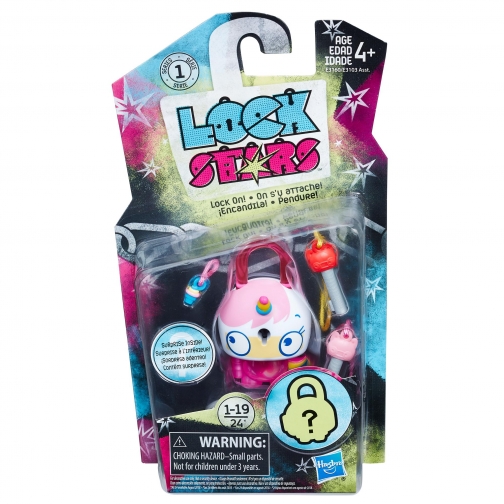 Замочек с секретом Lockstar - Розовый Кот-Единорог Hasbro 37710592 1